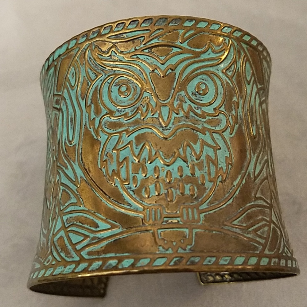 Owl Cuff Bracelet